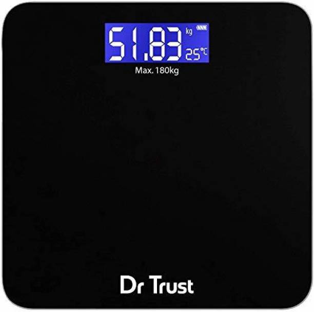 Dr. Trust (USA) Zen Rechargeable Digital Personal Weighing Scale Electronic Weight Machine For Human Body (USB Cable Included) Weighing Scale
