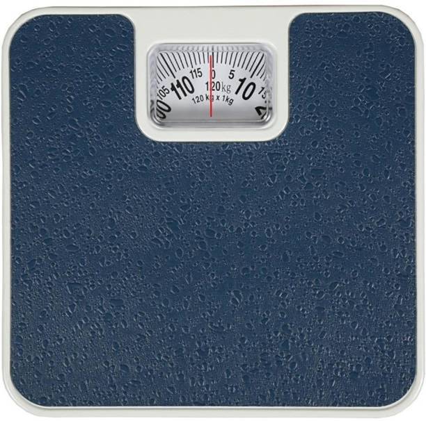 QNOVE Analog Weight Machine With 120Kg Capacity Personal Scale For Human Body CQXP33 Weighing Scale