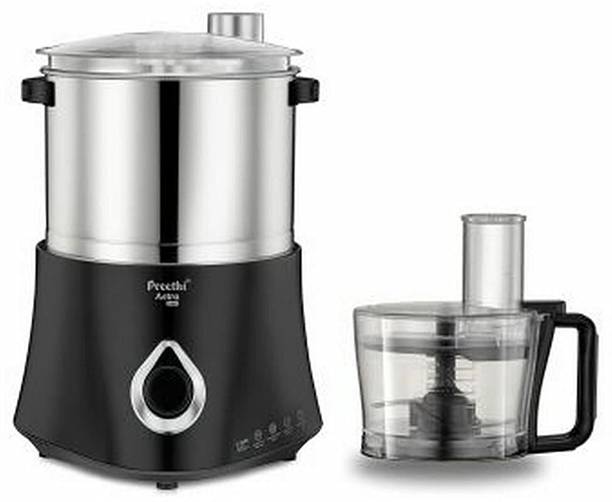 Preethi Astra Expert Table Top Wet Grinder With Food Processor, 2 Liter (Black) Wet Grinder