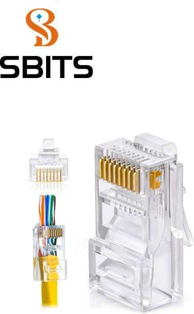 Sbits Sbitsplan1 Pass through Lan connector Wire Connector