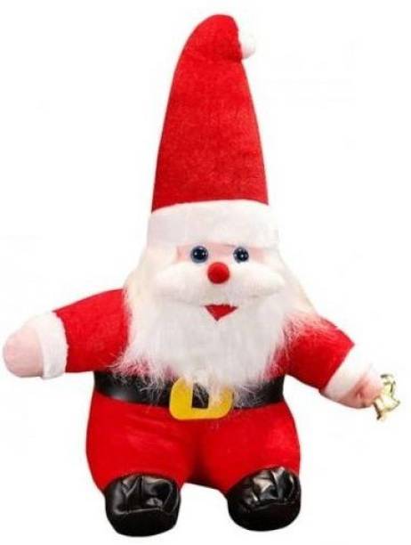RKY (24inch Red) Santa Claus Soft Toys Christmas Decorations for Home Baby Toys Santa Attire