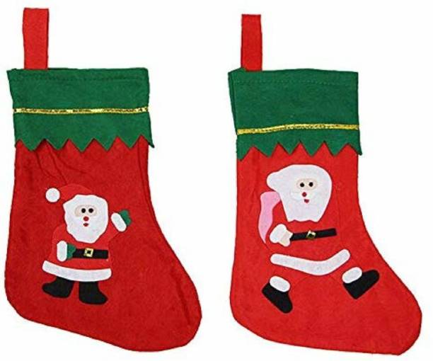 AL ATASH Classic Stocking Santa Socks for Christmas Tree Hanging, Giving gifts Christmas Stocking