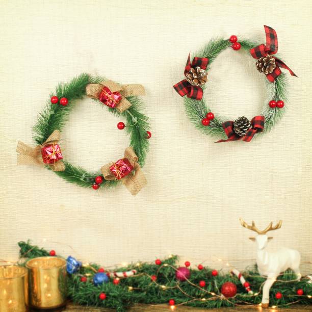 TIED RIBBONS Christmas Wreath
