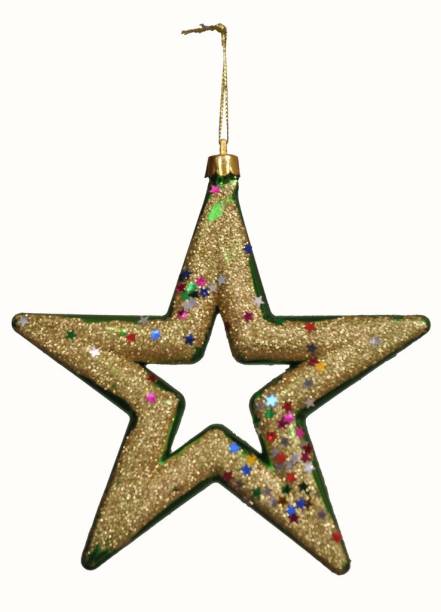 Indigo Creatives Christmas Tree / Door / Wall Hanging Large Star Decoration Hanging Star Pack of 1