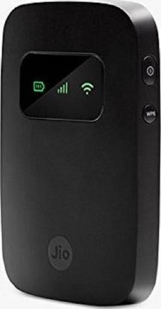 Jio FI JMR541 Pocket WiFi 4G Router 2.4 GHz 150 Mbps Wifi Speed Single Band Internal Antenna MiFi (Sim Based)(Black)