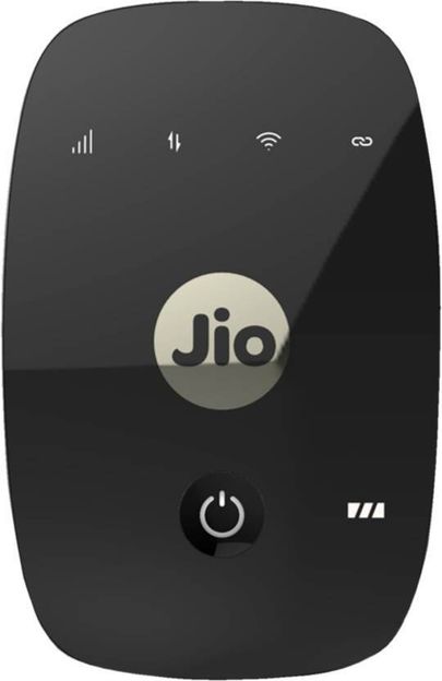 Jio jfi m2 4G Router 2.1 GHz 150 Mbps Wifi Speed Dual Band Internal Antenna NA(Black)