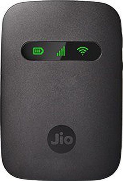 Jio FI 3 4G WIFI ROUTER 4G Router 2.4 GHz 30 Mbps Wifi Speed NA Internal Antenna MiFi (Sim Based)(DARK BLACK)