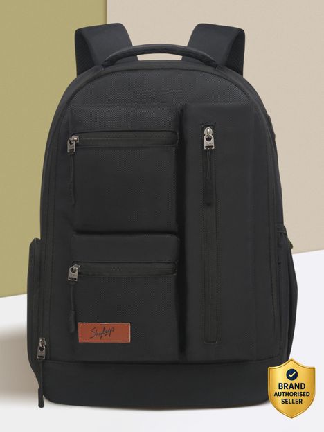 SKYBAGS Nexuslaptop (E) Black 25 L Laptop Backpack(Black)