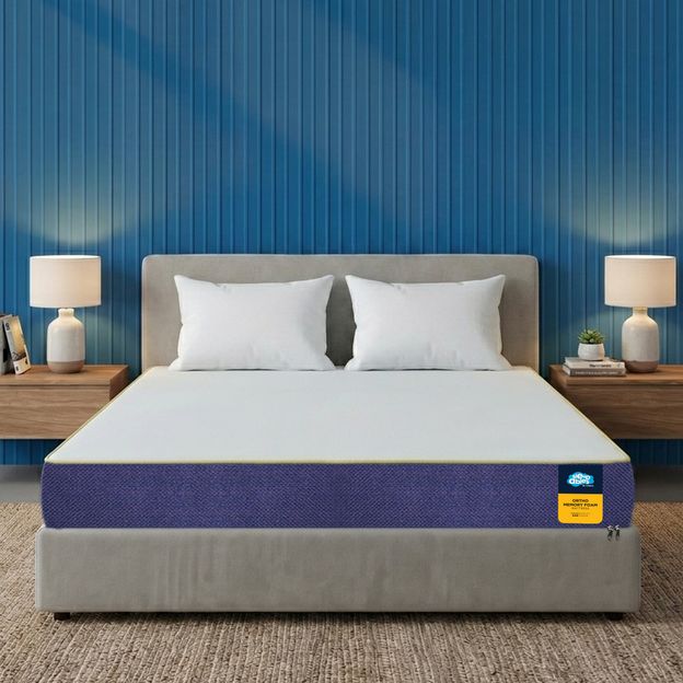 Centuary Sleepables Orthopedic Memory Foam Medium Firm Support 8 inch Single High Resilience (HR) Foam Mattress(L x W: 72 inch x 36 inch)