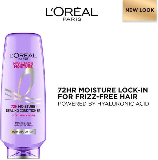 L'Oréal Paris Hyaluron Moisture 72H Moisture Sealing Conditioner| For Dry & Dull Hair(340 ml)