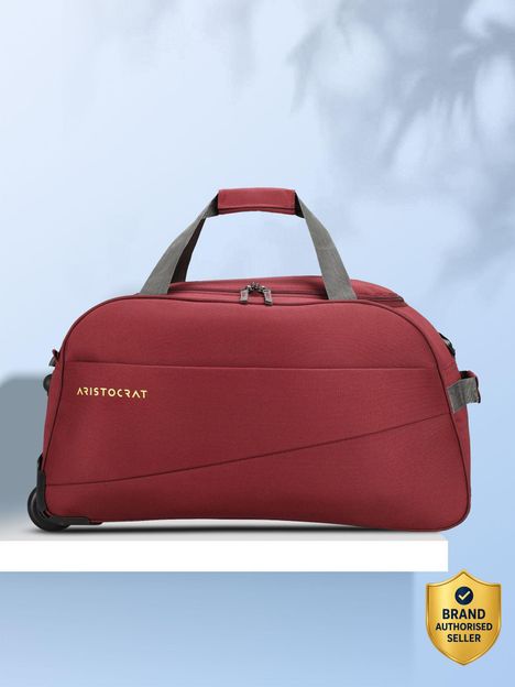ARISTOCRAT ROOKIE DFT 62 (E) RED Duffel With Wheels (Strolley)