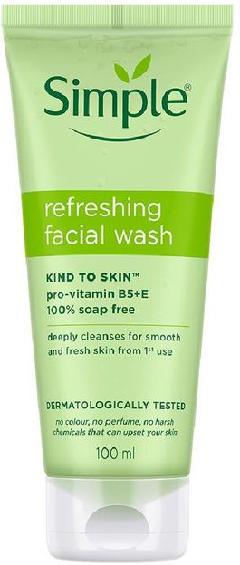 Simple Kind to Skin Refreshing Facial Wash Face Wash(100 ml)