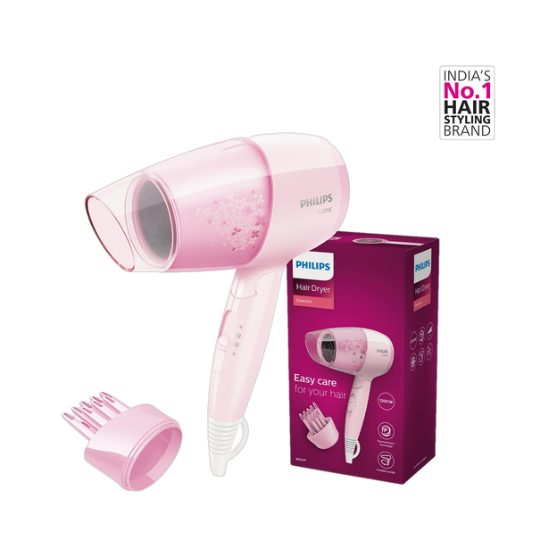 PHILIPS BHC017/00 Hair Dryer(1200 W, Pink)