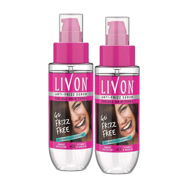 LIVON Hair Serum For Smooth, Frizz free & Glossy Hair(200 ml)