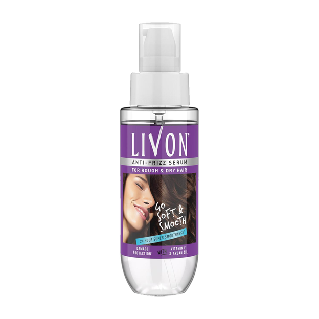 LIVON Hair Serum for Women & Men for Dry and Rough Hair, 24-hour frizz-free Smoothness(50 ml)