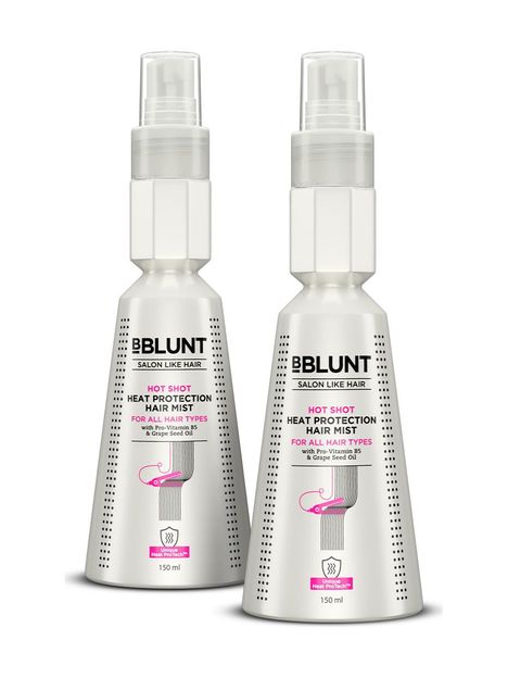 BBlunt Hot Shot Heat Protection Mist with Grapeseed Oil & Provitamin B5 Hair Spray(300 ml)