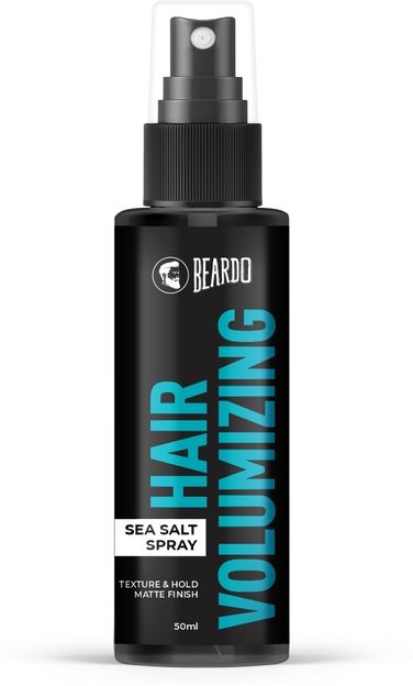 BEARDO Hair Volumizing Sea Salt Spray |For Hair Thickening, Texture & Hold Matte Finish Hair Spray(50 ml)