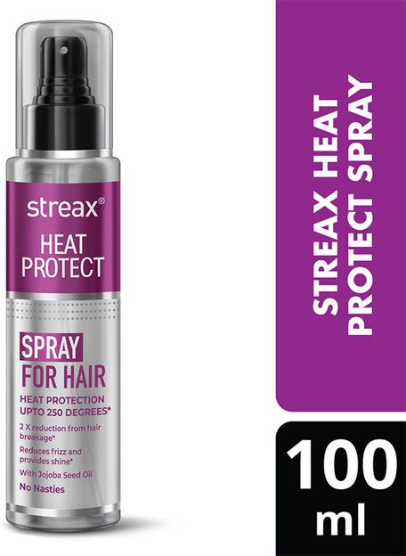 Streax Heat Protect Spray for Hair Styling For Men & Women Hair Spray(100 ml)