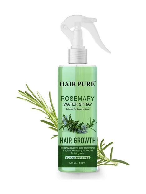 Hair Pure Rosemary Water For Hair Growth | Hair Spray for Regrowth | Rosemary Hair Mist(100 ml)
