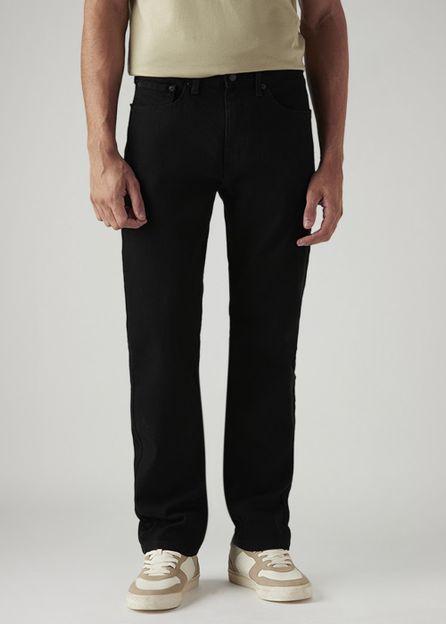 LEVI'S Straight Fit Men Black Jeans