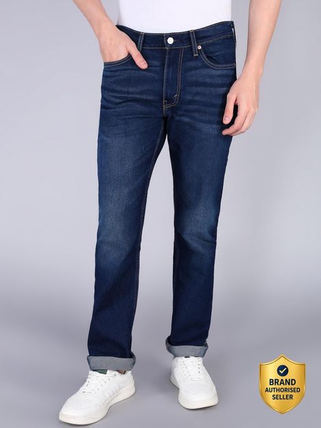 LEVI'S Slim Men Dark Blue Jeans