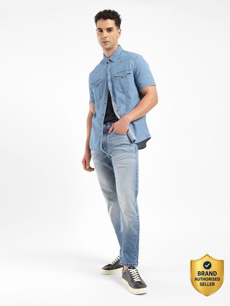 LEVI'S 512 Tapered Fit Men Blue Jeans