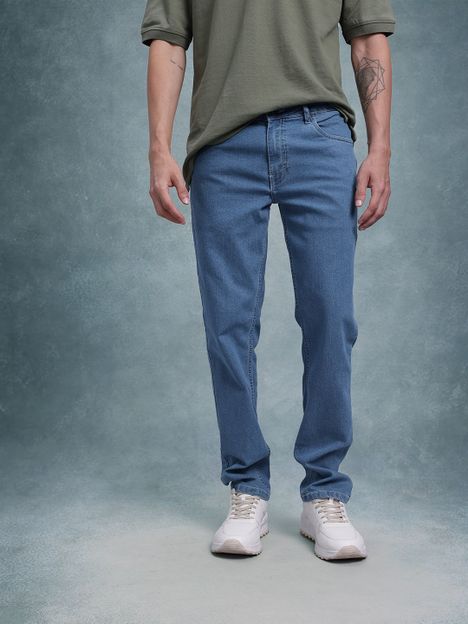Roadster Slim Men Blue Jeans