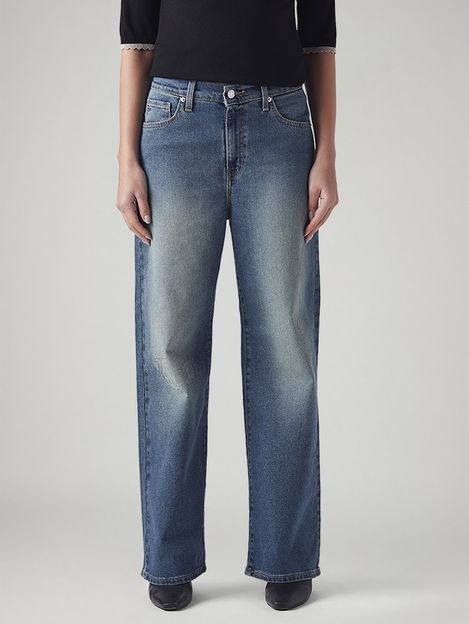 LEVI'S Flared Women Blue Jeans