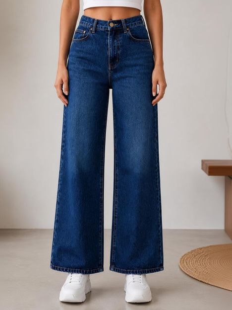KOTTY Flared Women Blue Jeans