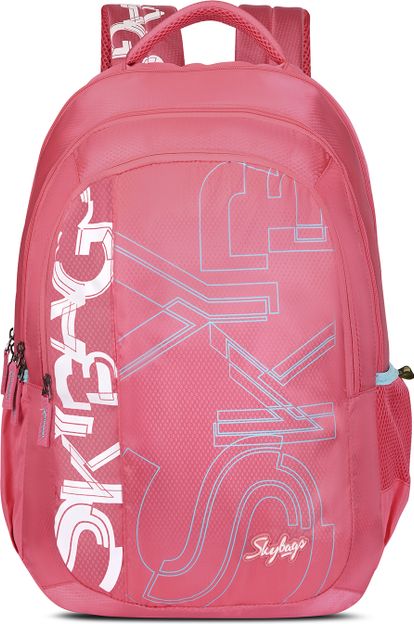SKYBAGS Brat Pro Max Upto 15.6 Inch Compatible Laptop Backpack with 3 Main Compartment 35 L Backpack(Pink)