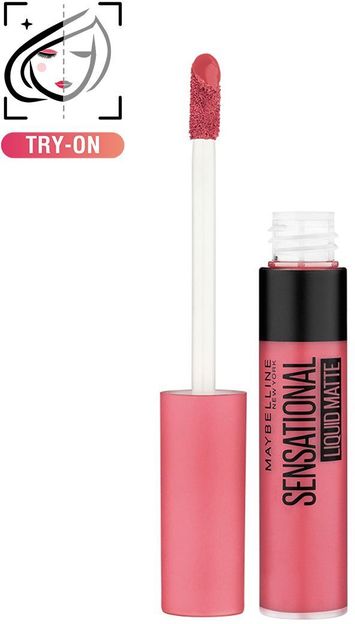 MAYBELLINE NEW YORK Sensational Liquid Matte Lipstick(04 Easy Berry, 7 ml)