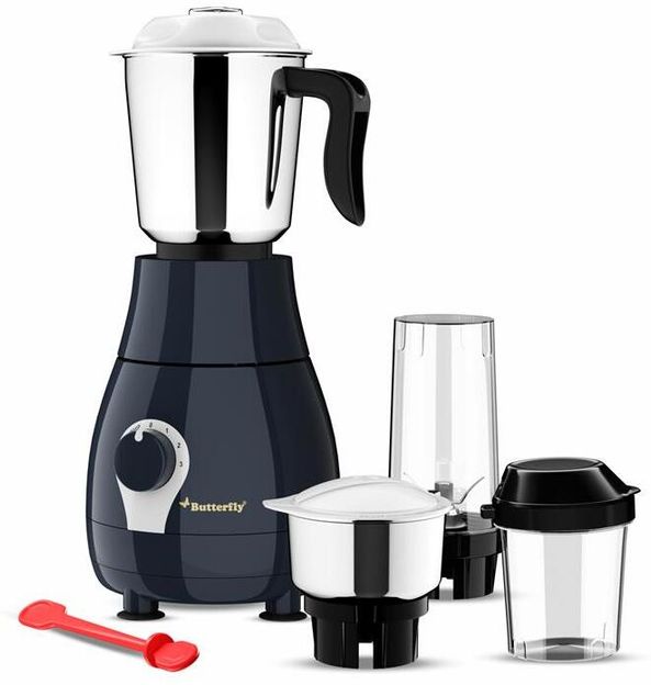 Butterfly Arrow 500 W Juicer Mixer Grinder(Arrow Pro Blend | 4 Jars | Ink Blue)