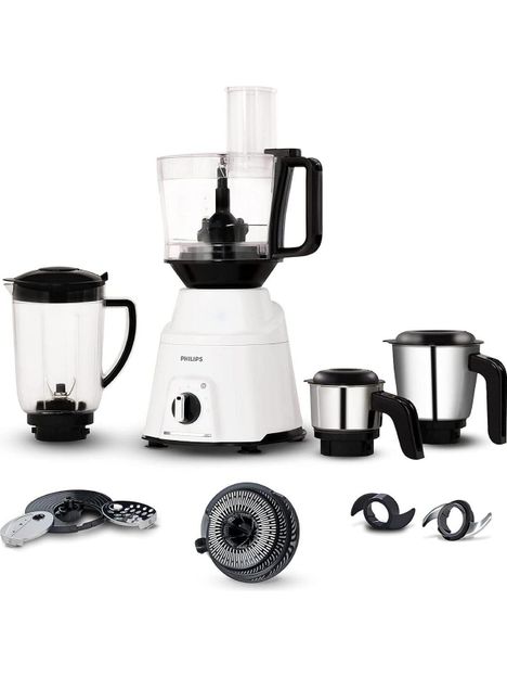 PHILIPS HL7763 750 W Juicer Mixer Grinder(HL7763/00 | 4 Jars | White)