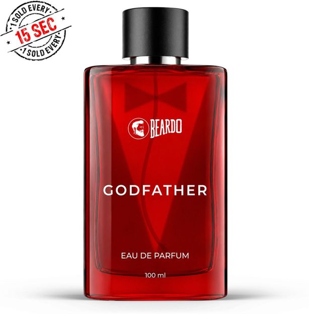 BEARDO Godfather Perfume-Premium, Strong and Long Lasting Fragrance-Aromatic-Gift Eau de Parfum - 100 ml(For Men)
