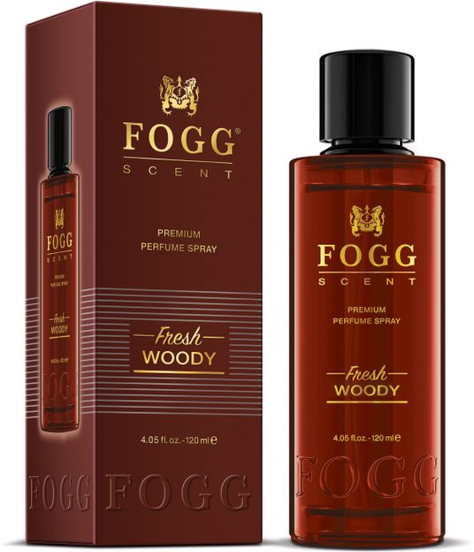 FOGG Fresh Woody Premium Perfume Scent With Long Lasting Eau de Parfum - 120 ml(For Men)