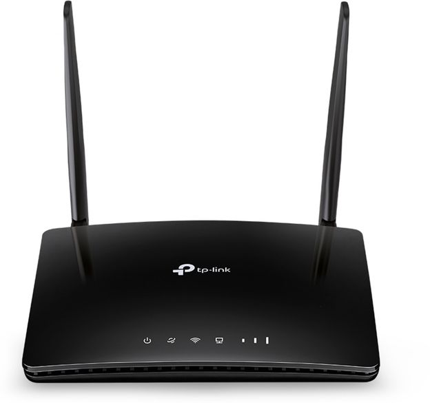 TP-Link archer mr200 (EU) 4G Router 2.4 GHz, 5 GHz 750 Mbps Wifi Speed Dual Band External Antenna MiFi (Sim Based), Ethernet (Cable Broadband)(Black)
