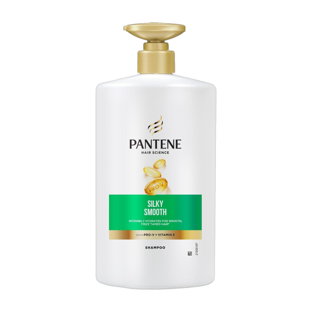 PANTENE Hair Science Silky Smooth Shampoo with Vitamin E(1000 ml)