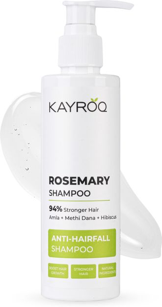 KAYROQ Rosemary Anti Hairfall Shampoo for Women & Men | Reduces Hairfall | Hair Growth(200 ml)