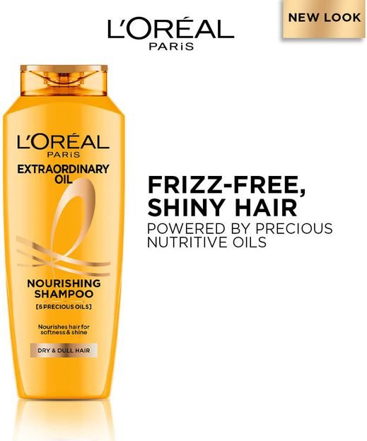 L'Oréal Paris Extraordinary Oil Nourishing Shampoo | Dull & lifeless Hair(340 ml)