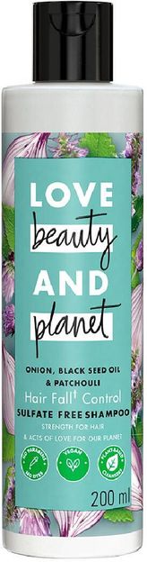 Love Beauty And Planet Onion, BlackSeed & Patchouli Hairfall Control Sulfate Free Shampoo(200 ml)