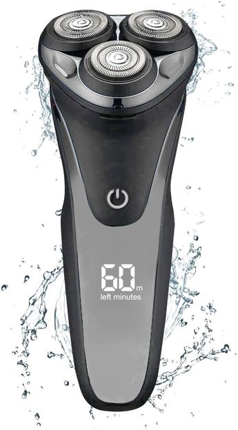 Retail Infinity Digital Display Usb Charging Wet & Dry Rotary Shaver For Men(Multicolor)
