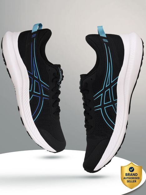 Asics JOLT 5 Running Shoes For Men(Black , 8)