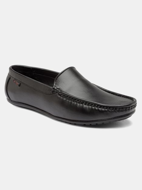 action DOTCOM DRIVE-41 Trendy Comfortable Durable Casual Slip-On Loafers For Men(Black , 7)