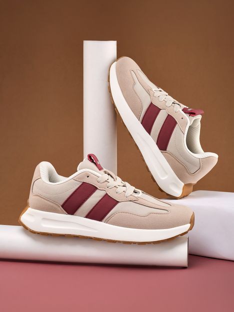 CAMPUS | Casual, Walking, Daily Wear Sneakers for Women | Lightweight Comfortable Sneakers For Women(Beige , 8)