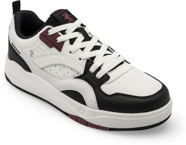 RED TAPE Low Cut Sneaker for Men in White Black | Sneaker Sneakers For Men(White, Black , 6)