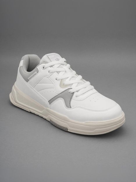 RED TAPE Comfortable Wear Sneakers For Men(White, Grey , 8)