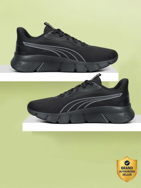 PUMA FlexFocus Lite Modern Running Shoes For Men(Black , 9)