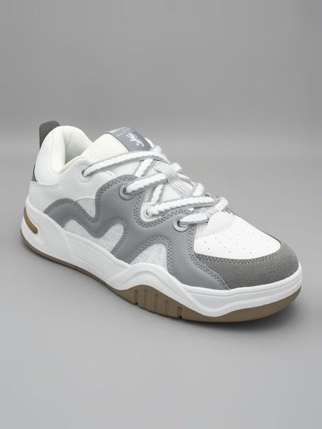 RED TAPE Men’s Sneakers for Casual Everyday Comfort Sneakers For Men(White, Grey , 7)