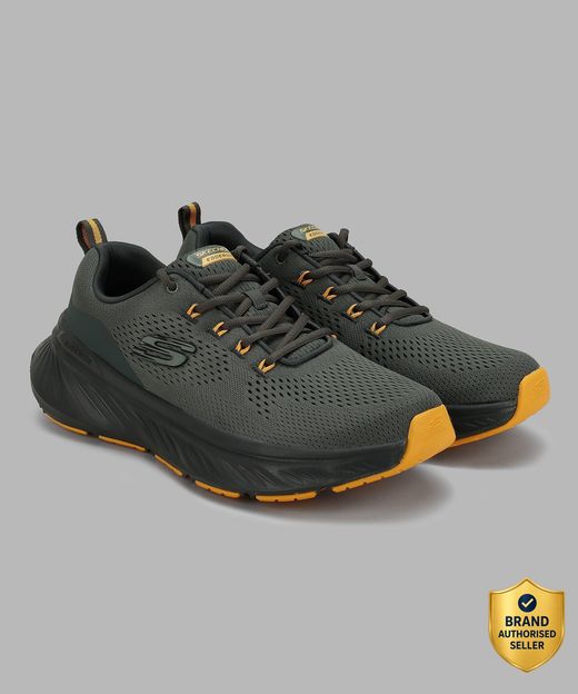 Skechers EDGERIDE Sneakers For Men(Olive , 6)