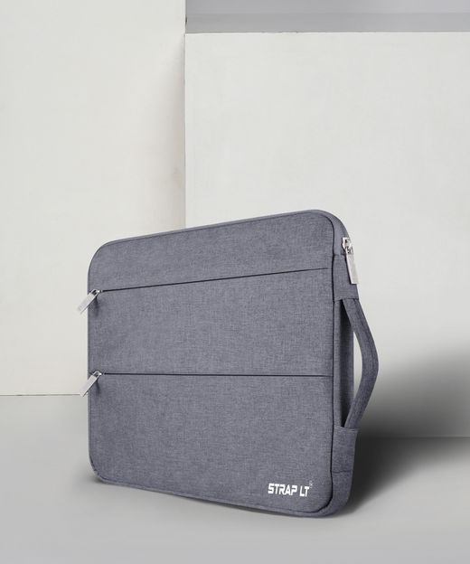 Straplt Laptop Sleeve Carrying Case 15.6-16 Inch Compatible with 16 Inch MacBook Pro,15 Inch Surface Book 3/Laptop 4,HP Pavilion,Asus Acer Samsung Chromebook,Computer Cover Bag with Handle,Grey Waterproof Laptop Sleeve/Cover(Grey, 16 inch)